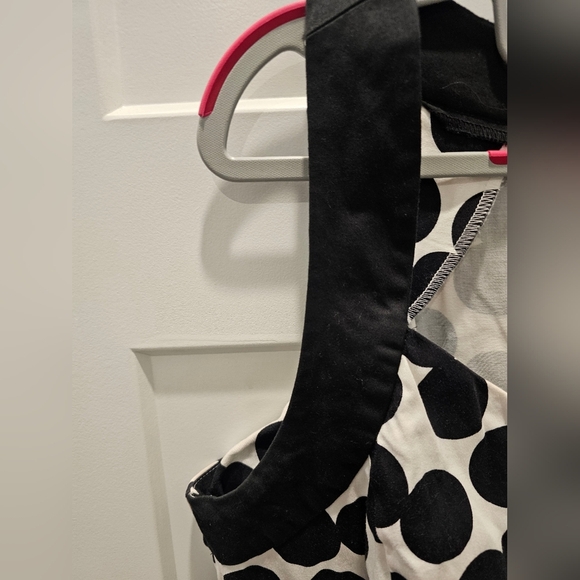 Dorby Studio Polka Dot Sleeveless Dress Black & White – Size 18 - Picture 4 of 10